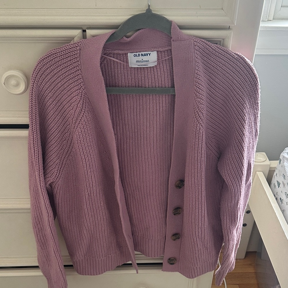 Old Navy Women's Lavender Cardigan